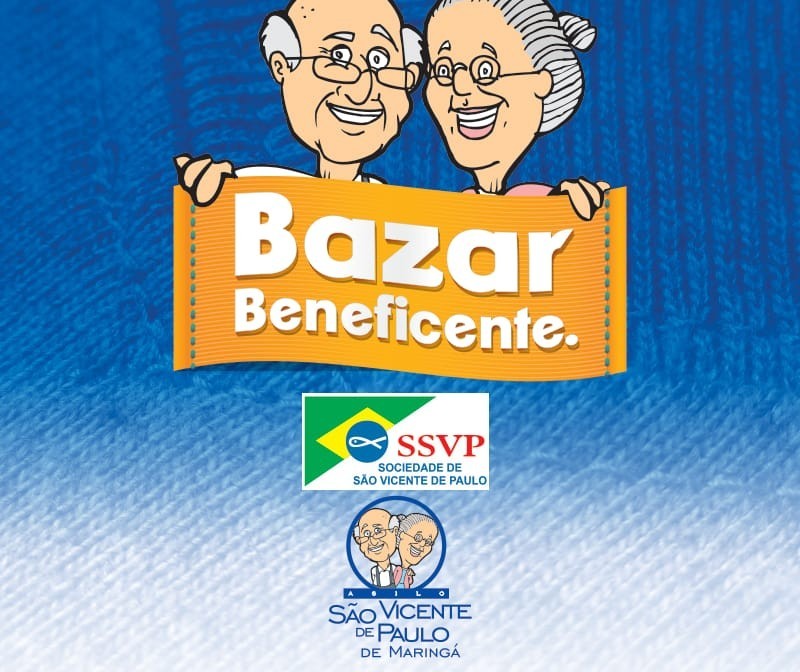 Bazar beneficente do Asilo São Vicente de Paulo vai até domingo (10)