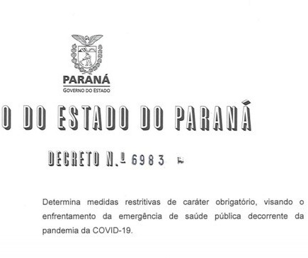 Confira quais atividades podem funcionar no Paraná durante o "lockdown"