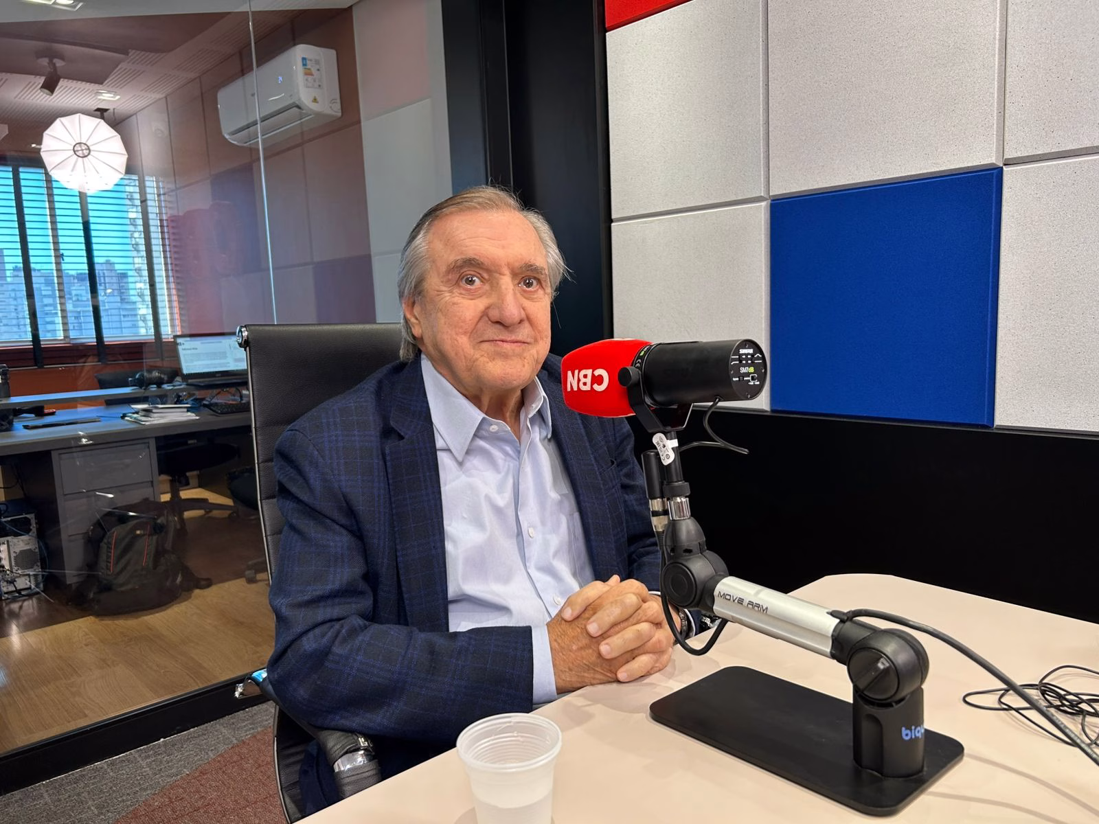 Sardenberg relembra carreira em entrevista à CBN Maringá