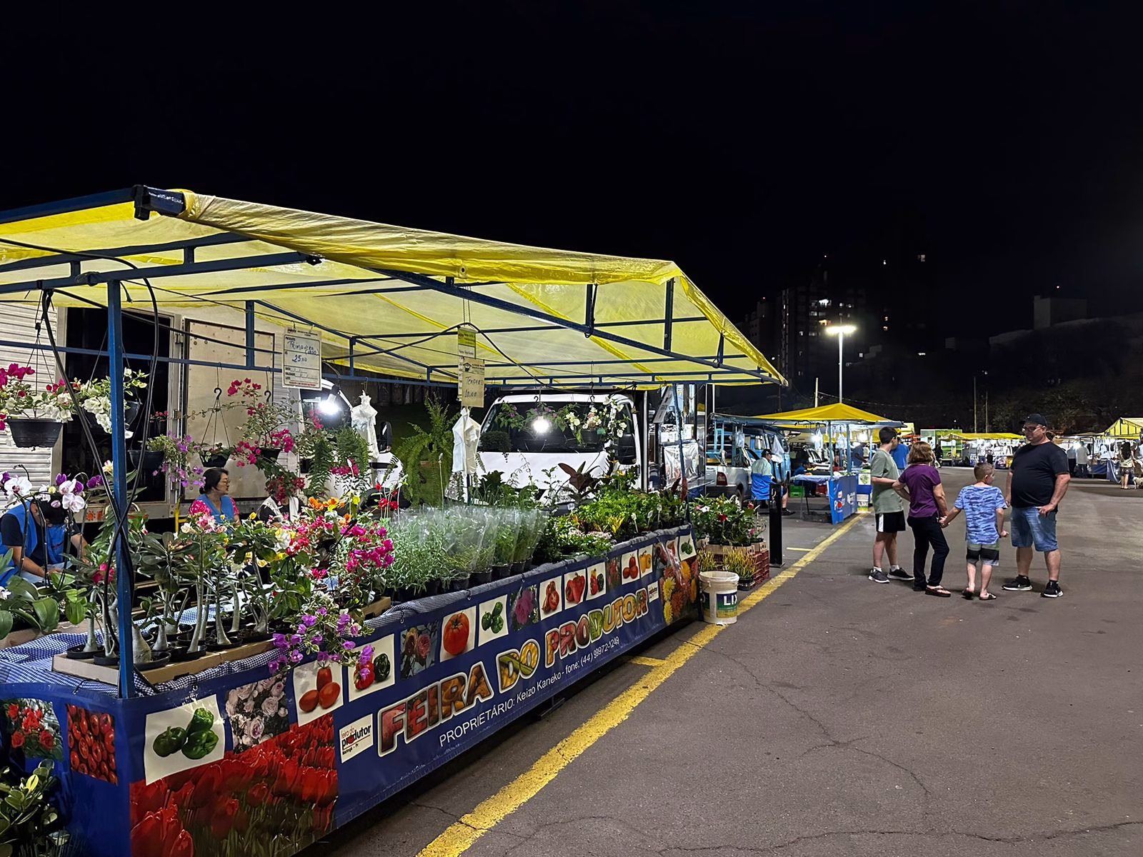 Maringá tem 273 feirantes ativos e o cadastro para novos feirantes segue aberto