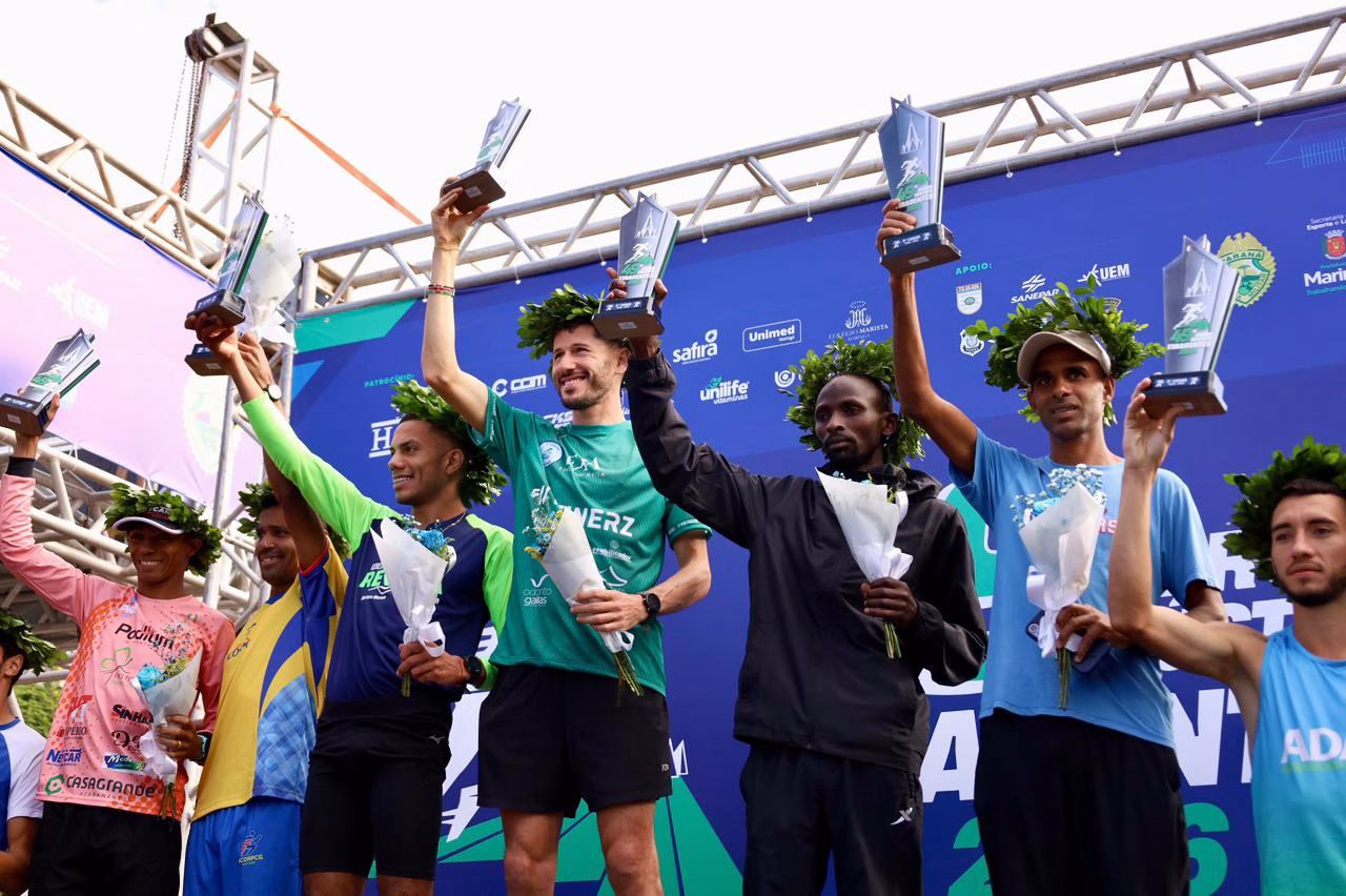 Brasileiro quebra sequência de vitórias quenianas na Tiradentes