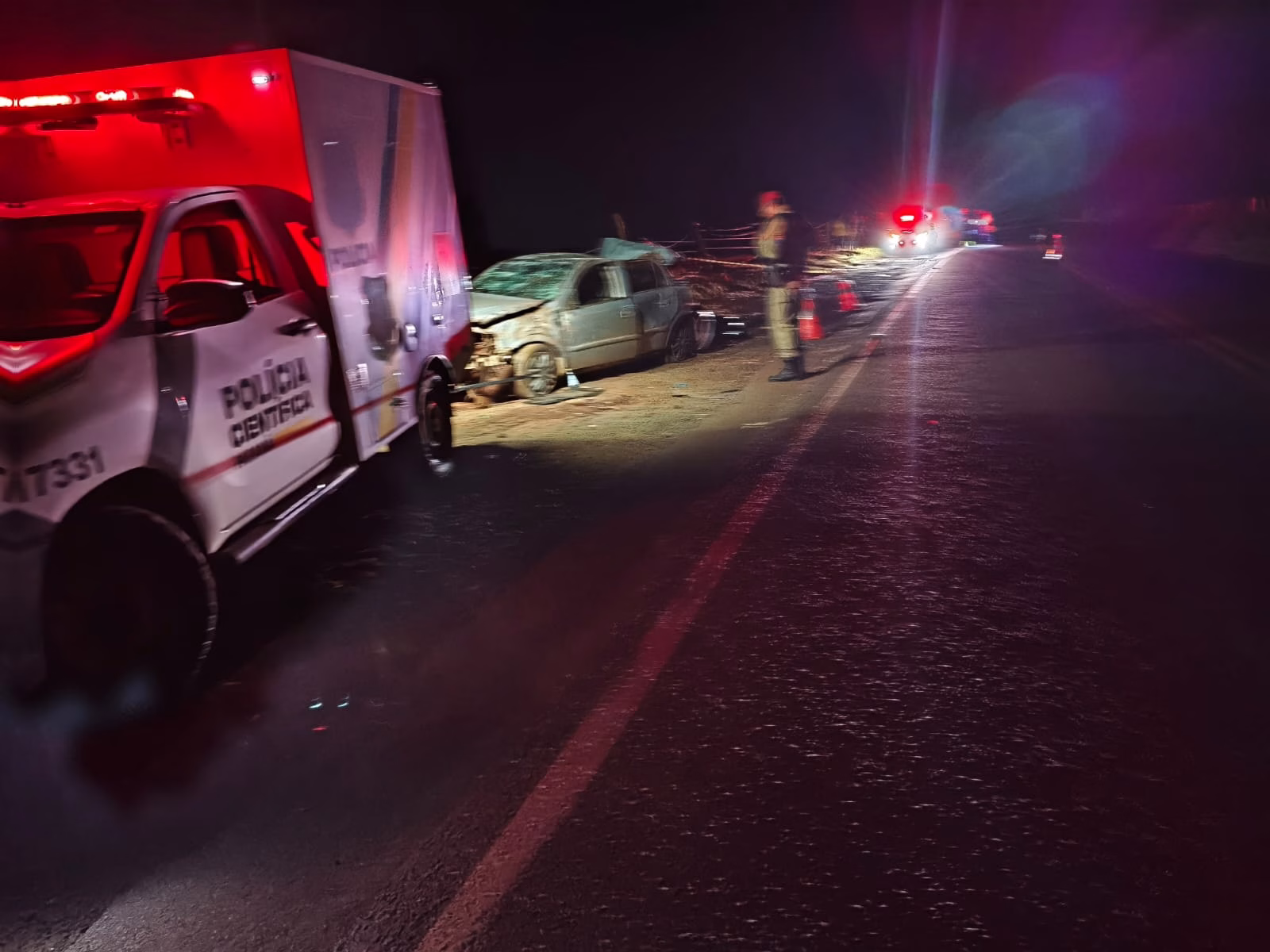 Motorista morre em acidente na PR-323, em Paiçandu