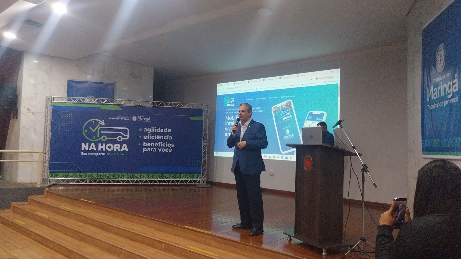 Semob lança plataforma ‘Na Hora Maringá’