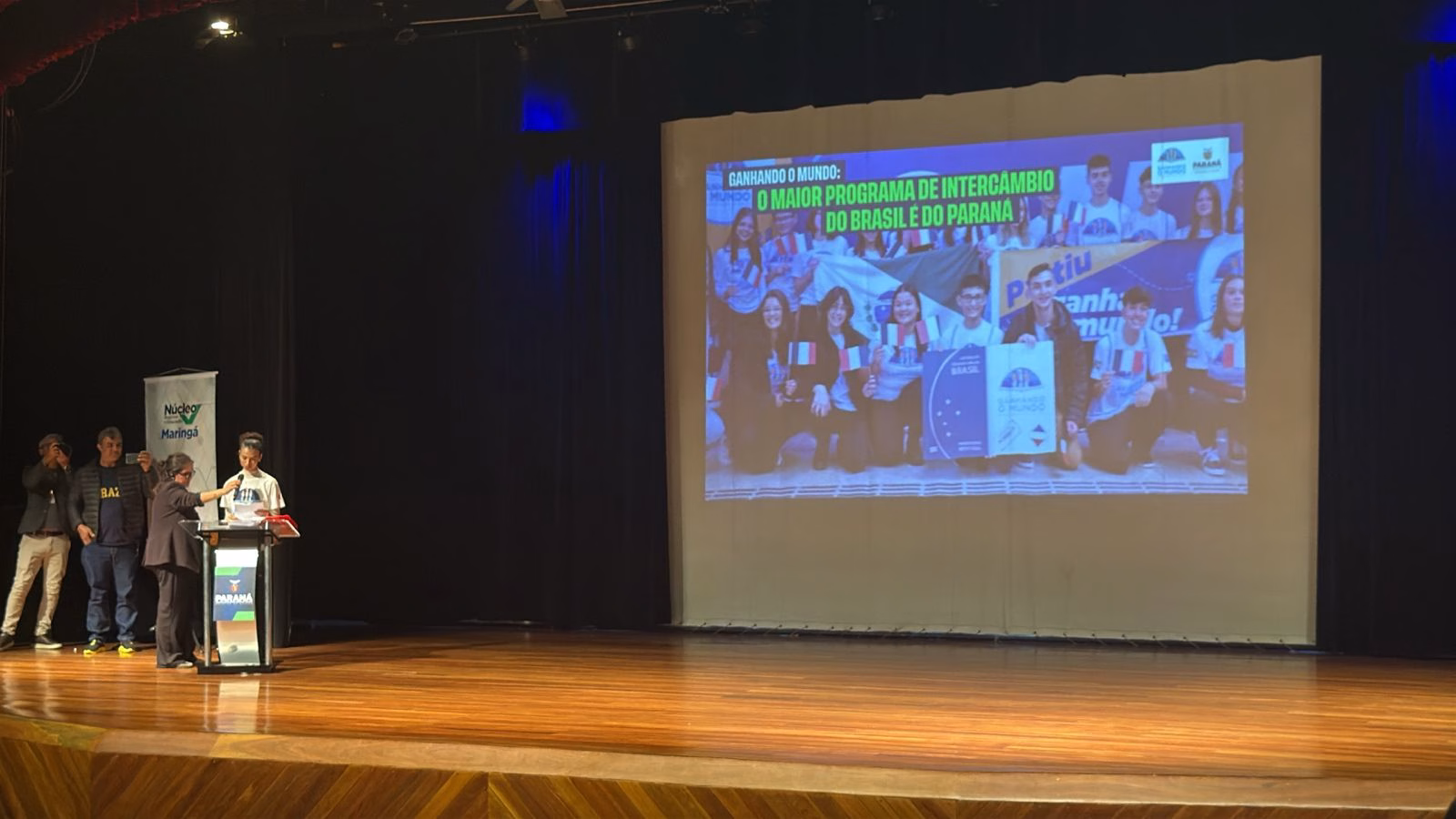 Governador participa em Maringá de evento para celebrar intercâmbio estudantil
