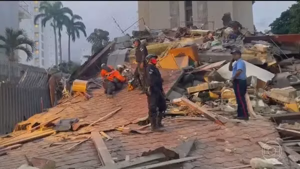Bombeiros do Paraná na Venezuela fazem parte de equipe que está sendo treinada para certificação internacional