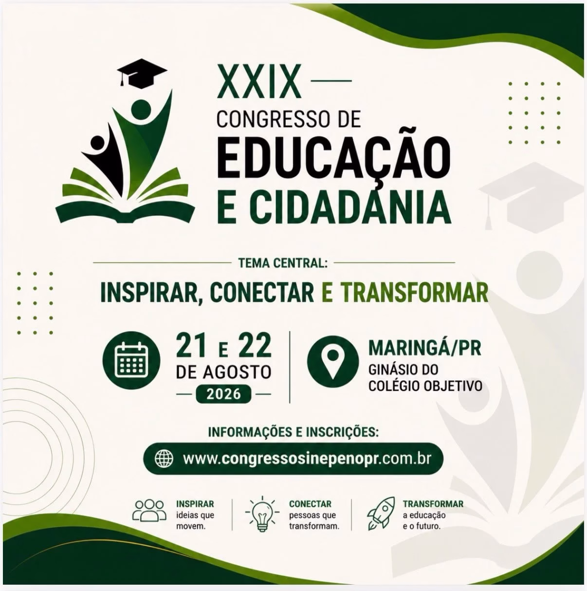 Começa nesta sexta-feira (21) o Congresso de Educação e Cidadania do Sinepe
