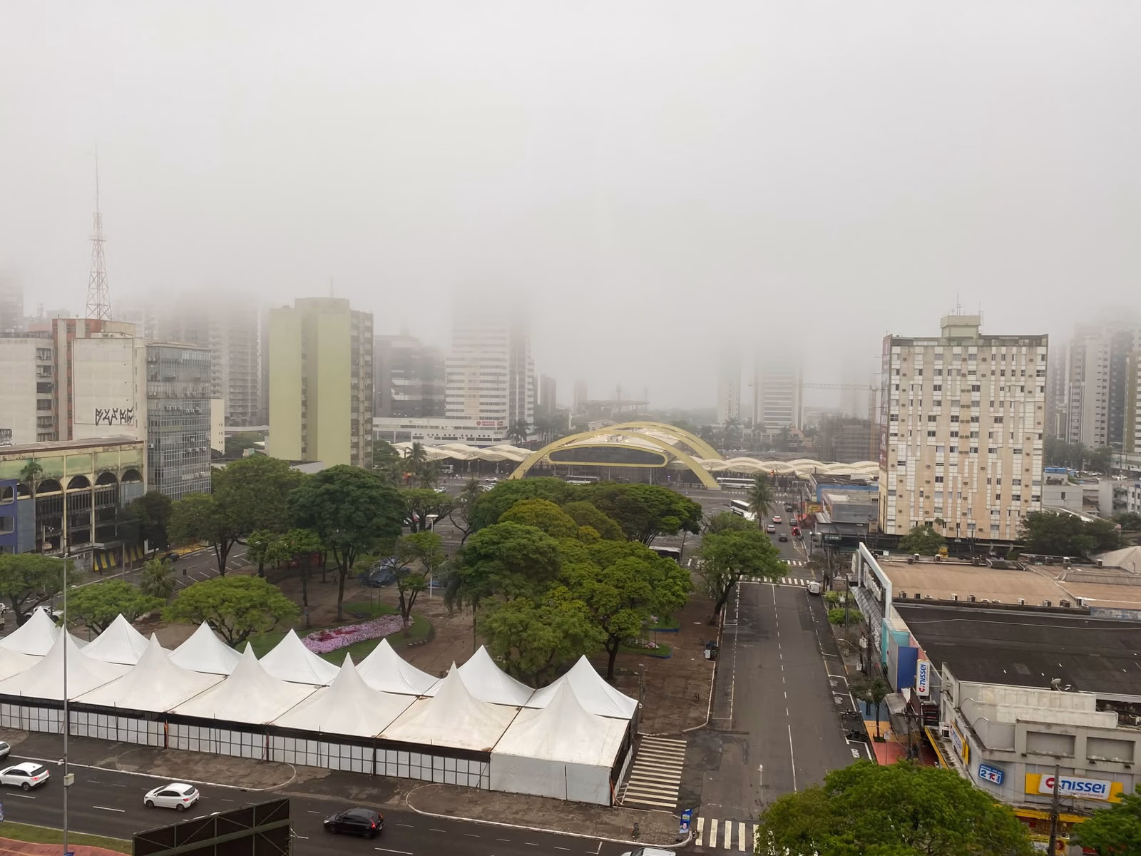 Nebulosidade em Maringá: Confira a previsão do tempo na cidade e no Paraná