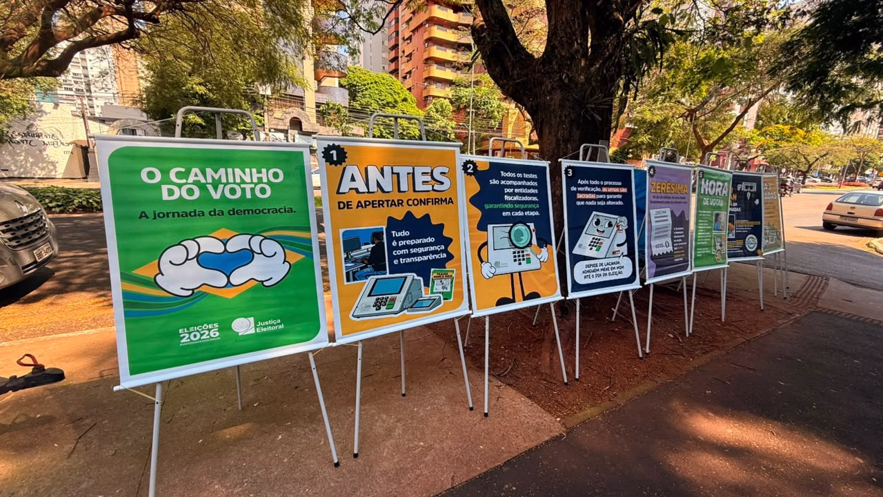 Eleitores podem treinar votação em ação do TRE em Maringá nesta segunda (21)