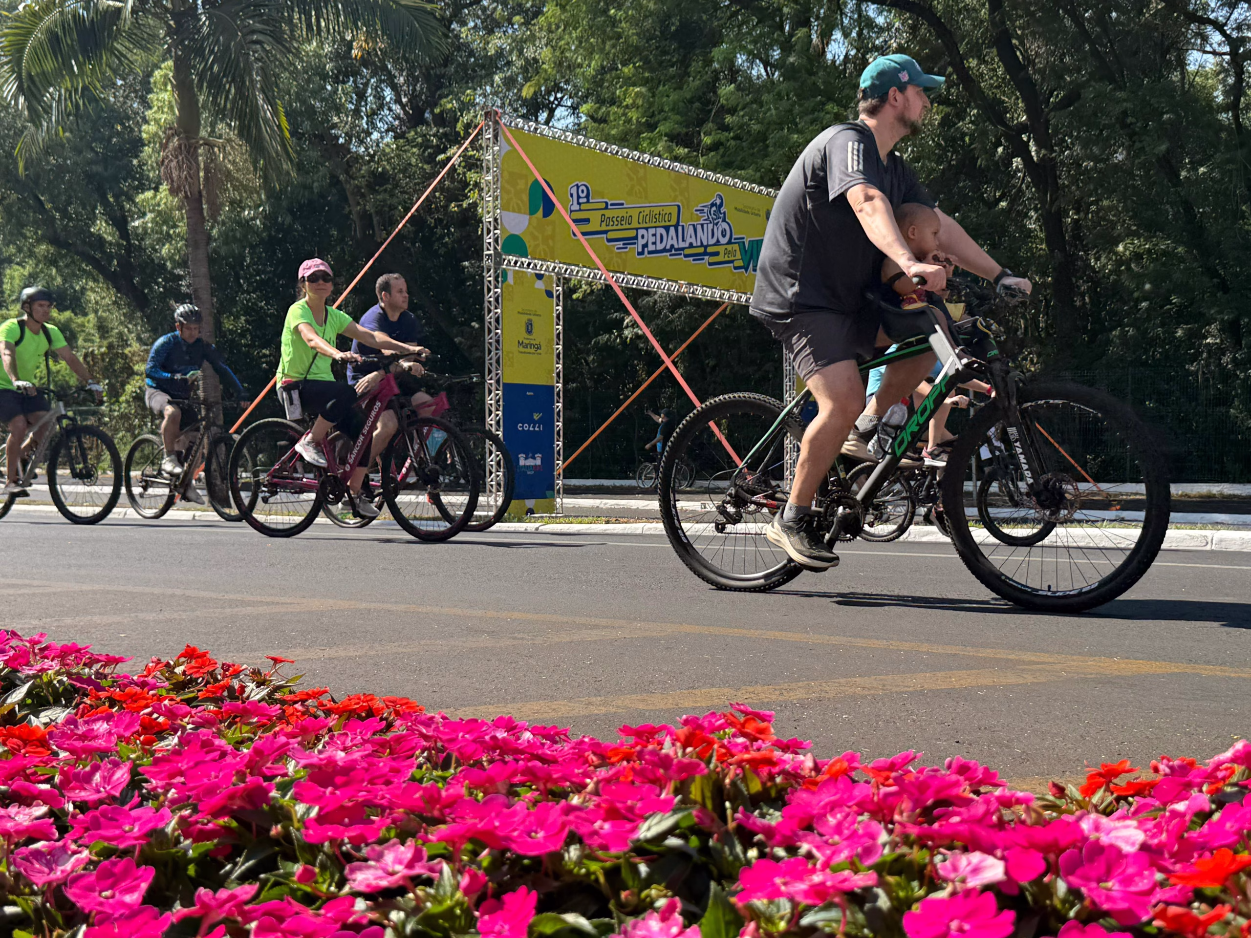Pedalando pela Vida é cancelado; interdição no entorno do Parque do Ingá segue mantida