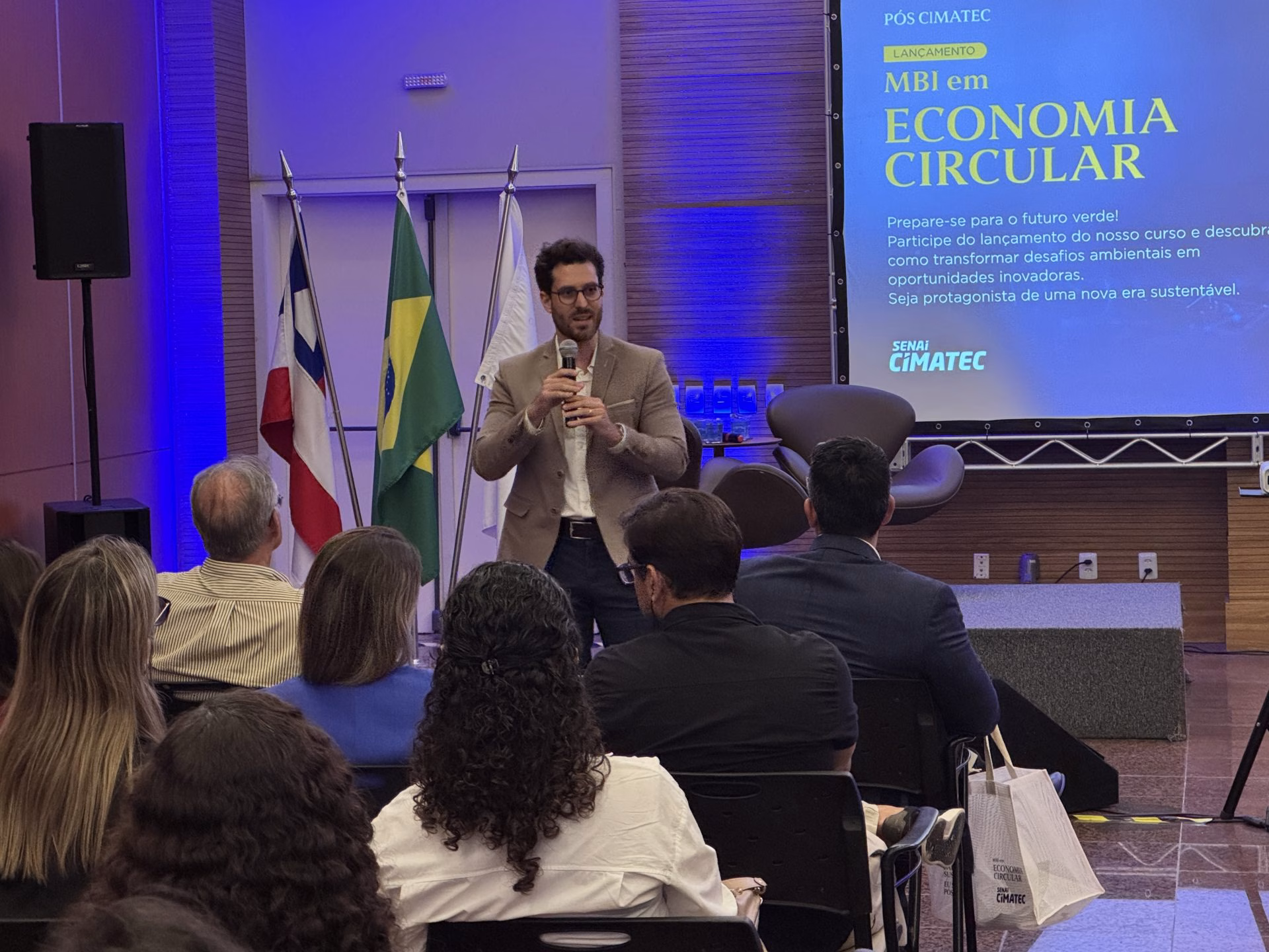 Senai Cimatec realiza simpósio sobre economia circular