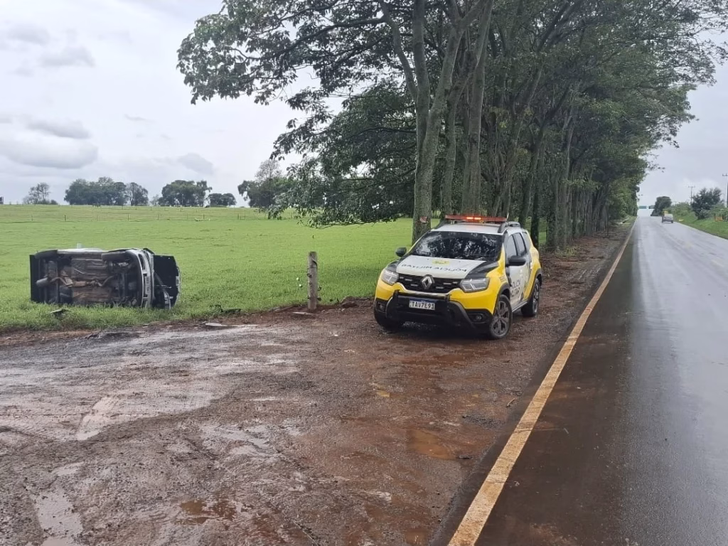 PRE registra quatro capotamentos em menos de seis horas na região