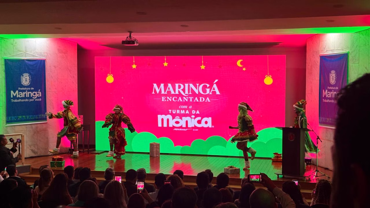 Maringá Encantada terá tirolesa, roda-gigante e atrações da Turma da Mônica