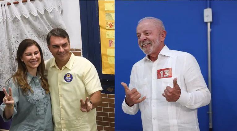 Flávio Bolsonaro e Lula já votaram no segundo turno das eleições 2026; veja o que disseram os candidatos